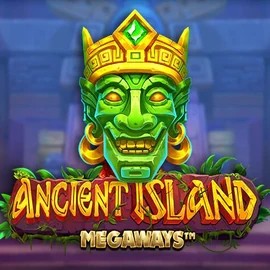 Ancient Island Megaways slot visual from Pragmatic Play available on casinorobocats.com