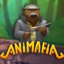 Animafia logo by Peter & Sons at Robocat Casino