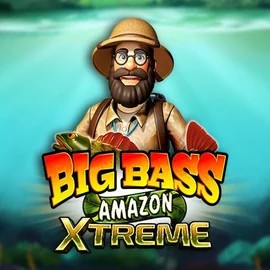 Big Bass Amazon Xtreme slot visual from Pragmatic Play available on casinorobocats.com