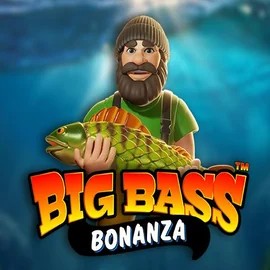 Big Bass Bonanza game by Pragmatic Play – logo hosted on Robocat Casino
