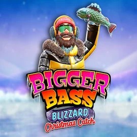 Bigger Bass Blizzard Christmas Catch casino game by Pragmatic Play – featured logo at Robocat Casino