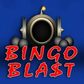 Bingo Blast slot logo by FBM at Robocat Casino