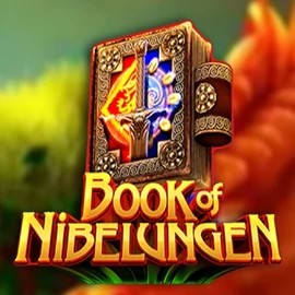 Official Slots logo: Book of Nibelungen by Swintt at Robocat Casino