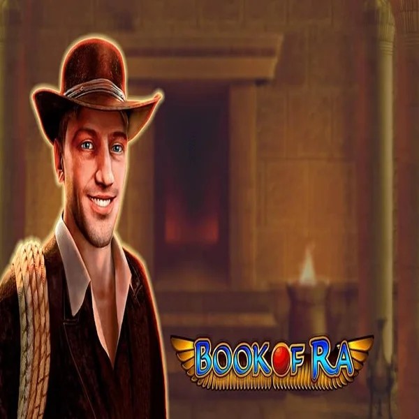 Book of Ra by Greentube, showcased at casinorobocats.com – game logo