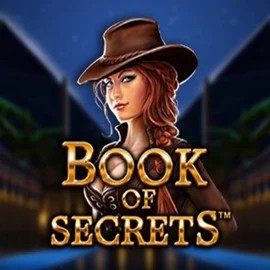 Book of Secrets casino game by SYNOT Games – featured logo at Robocat Casino