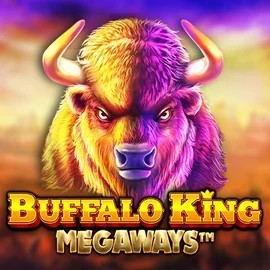 Slots logo of Buffalo King Megaways from Pragmatic Play at Robocat Casino