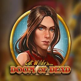 Cat Wilde and the Doom of Dead slot visual from Play'n GO available on casinorobocats.com