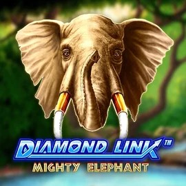 Diamond Link Mighty Elephant slot visual from Novomatic available on casinorobocats.com