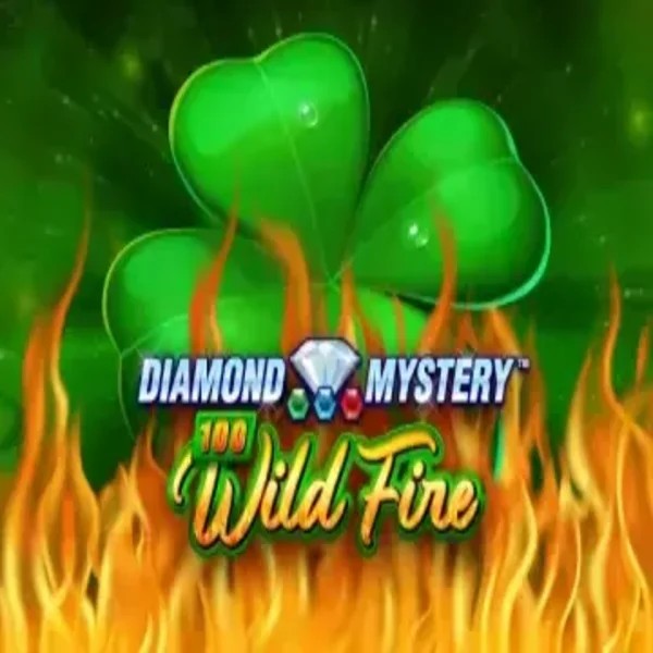 Diamond Mystery 100 Wild Fire logo by Greentube Robocat Casino