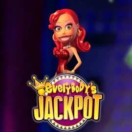 Everybody's Jackpots slot visual from Playtech available on casinorobocats.com
