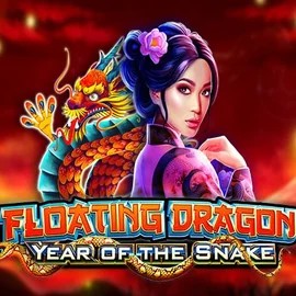Official Slots logo: Floating Dragon Year of the Snake by Pragmatic Play at Robocat Casino