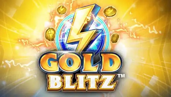 Gold Blitz online game logo by Fortune Factory Studios on casinorobocats.com