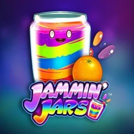 Jammin Jars online game logo by Push Gaming on casinorobocats.com