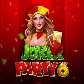 Joker Party 6 logo by Greentube at Robocat Casino