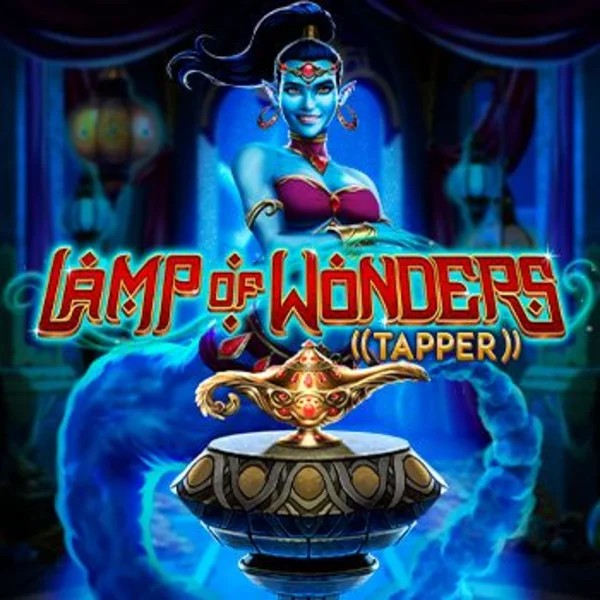 Slots logo of Lamp Of Wonders Tapper from Greentube at Robocat Casino