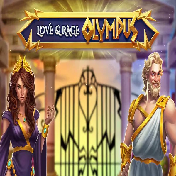 Love and Rage Olympus by Greentube, showcased at casinorobocats.com – game logo