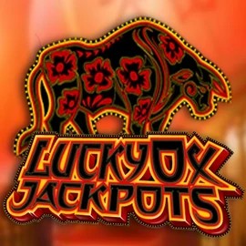 Lucky Ox Jackpots logo by Rival at Robocat Casino