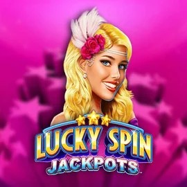 Lucky Spin Jackpots slot icon by Novomatic, available at Robocat Casino