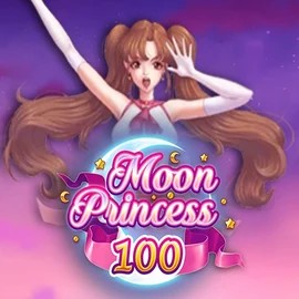 Moon Princess 100 by Play'n GO, showcased at casinorobocats.com – game logo
