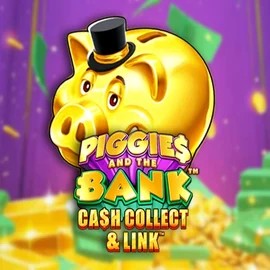 Piggies And The Bank Cash Collect & Link online game logo by Origins on casinorobocats.com