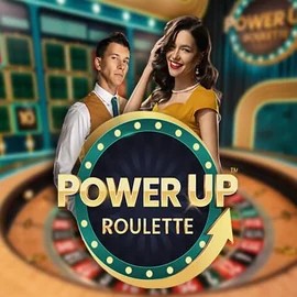 PowerUP Roulette casino game by Pragmatic Play – featured logo at Robocat Casino