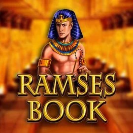 Ramses Book logo – Slots by Gamomat at Robocat Casino