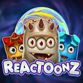 Try Reactoonz slot by Play'n GO on casinorobocats.com – logo image