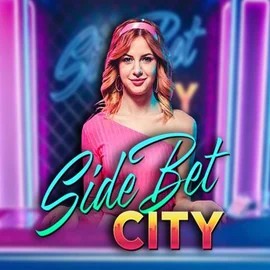 Try Side Bet City slot by Evolution on casinorobocats.com – logo image