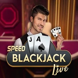 Speed Blackjack casino game by Pragmatic Play – featured logo at Robocat Casino