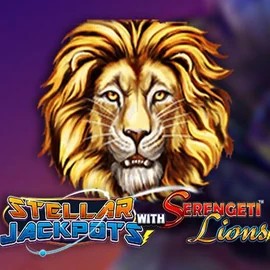 Play Stellar Jackpots with Serengeti Lions slot by Lightning Box Game on casinorobocats.com
