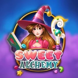 Sweet Alchemy online game logo by Play'n GO on casinorobocats.com