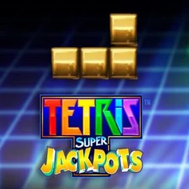 Tetris Super Jackpots logo – Jackpots by WMS at Robocat Casino