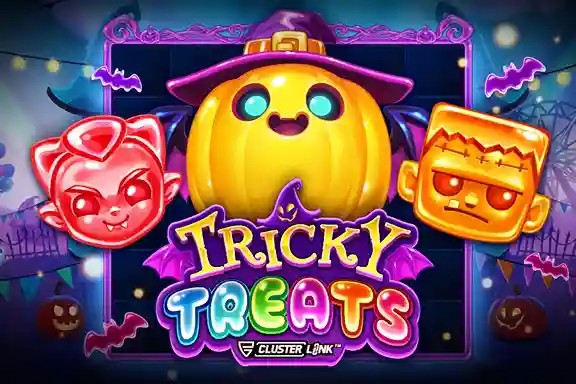Try Tricky Treats slot by Push Gaming on casinorobocats.com – logo image