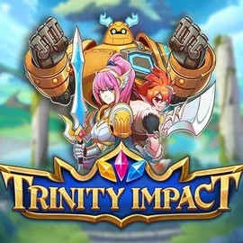 Trinity Impact slot visual from Play'n GO available on casinorobocats.com