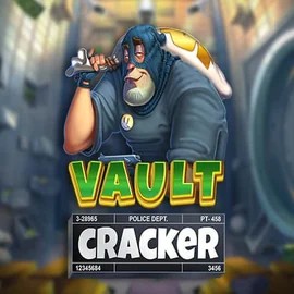 Official Slots logo: Vault Cracker by Red Tiger Gaming at Robocat Casino