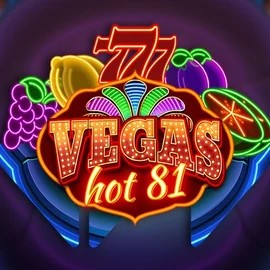 Official Slots logo: Vegas Hot 81 by Wazdan at Robocat Casino