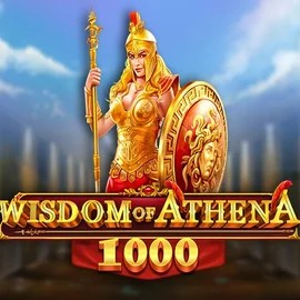 Wisdom of Athena 1000 by Pragmatic Play, showcased at casinorobocats.com – game logo